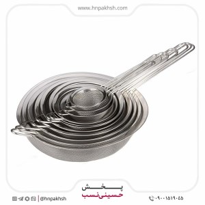 صافی استیل دسته دار سایز 16
