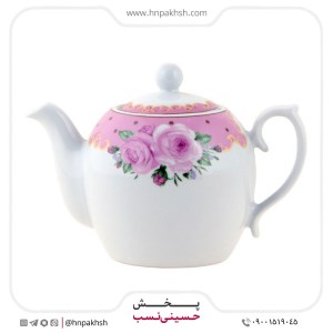 قوری متوسط گلدار شکس